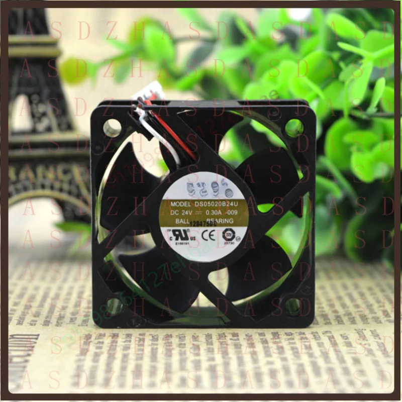 Z for AVC DS05020B24U 5020 24V 0.30A 5cm 3-wire Double-bead Inverter Cooling Fan