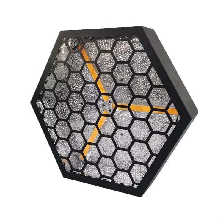 300W Led Retro Background Effect Flash Hexagonal Concert Stage Light Let Retro Stage Light