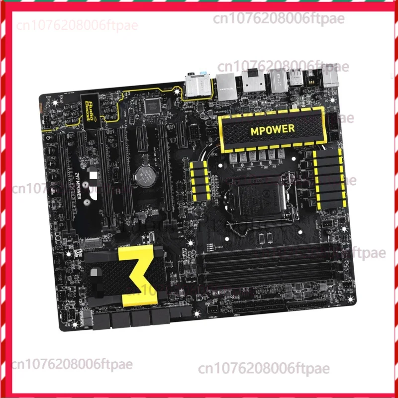 

XMSJ MSI Z97 MPOWER LGA 1150 DDR3 SATA3 USB3.0 Intel Z97 ATX HDMI DP Motherboard