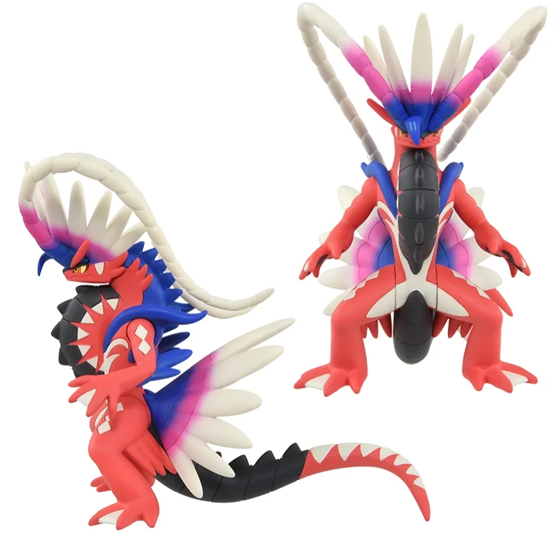 TOMY ML Series Original Pokemon Figures Koraidon Miraidon Model  MAX Charizard Palkia Dialga Zamazenta Zacian Pokemon Gift