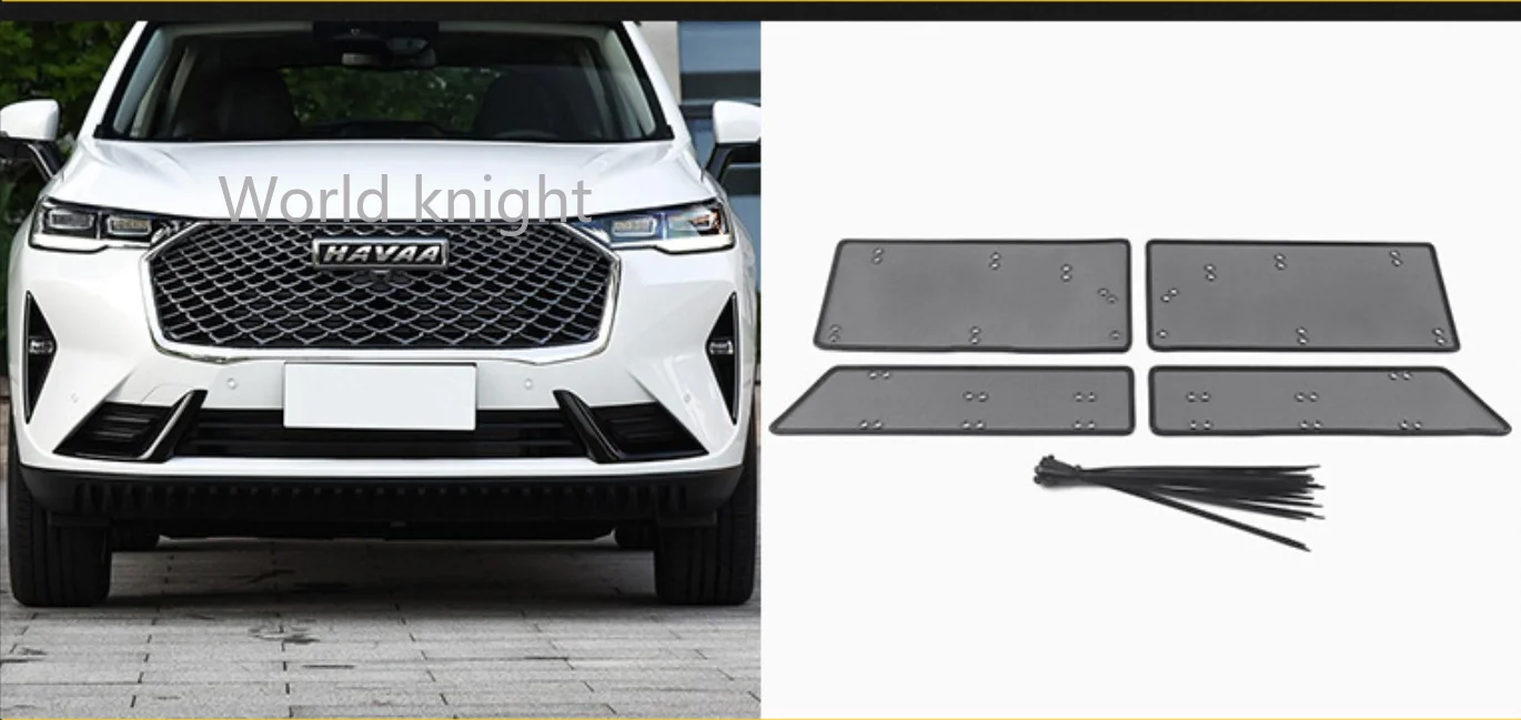 

Accessories Car Middle Insect Screening Mesh Front Grille Insert Net Anti-mosquito Dust for haval h6 3th 2021 2022