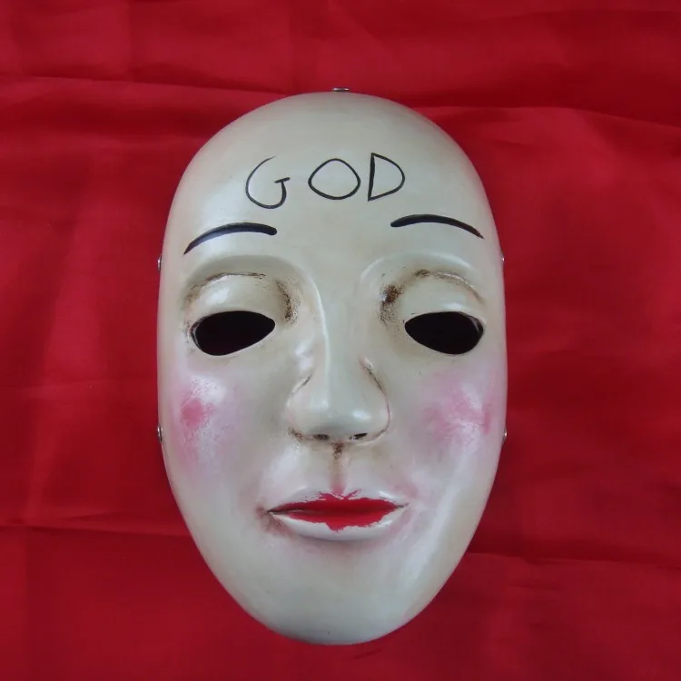 قناع الله للهالوين فستان رعب بار أداء الحفلات بيت الأشباح الدعائم كوس مرحلة ماكياج الفيلم