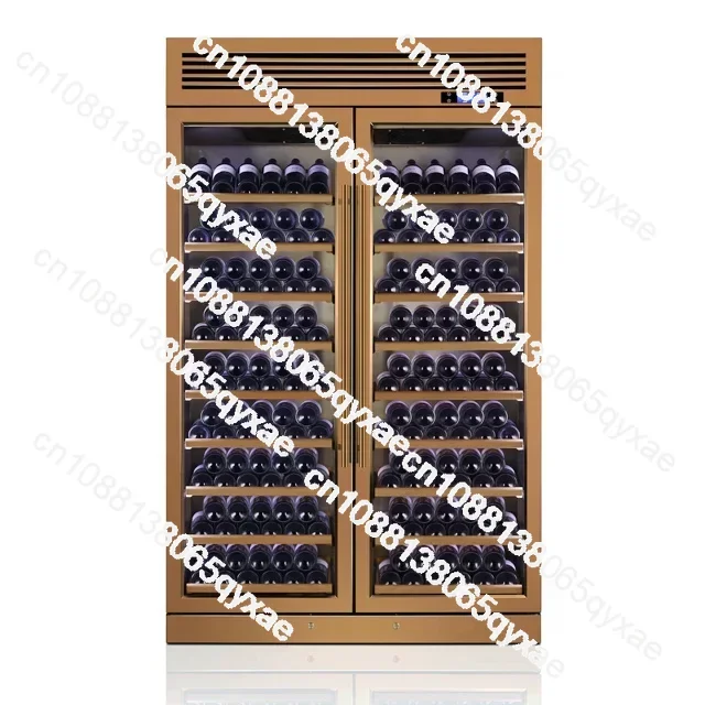 Wine cooler cabinet 200 bottles full 304 stainless steel wine fridge commercial  This link is for deposit