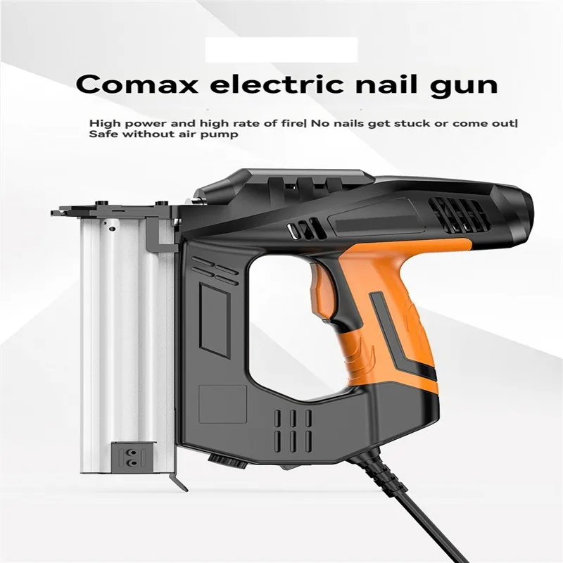 Nail gun, woodworking nail shooting specialized gun nail driver, air nail gun electric straight nail grabbing steel nail removal
