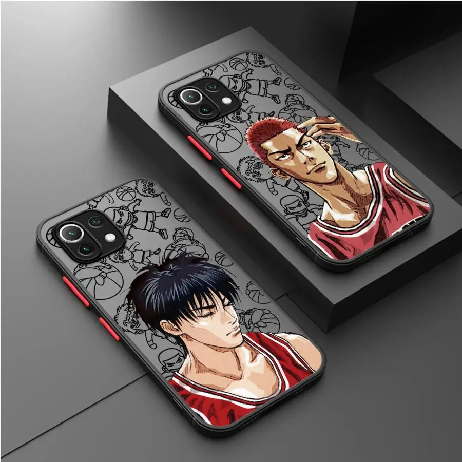 Slam Dunk Cool Case for Xiaomi Mi 11 Lite 12T Pro 12 12X 13 Lite 14 Pro 9T 10T 11t pro 13Pro 5G Matte Soft Phone Cover Shell