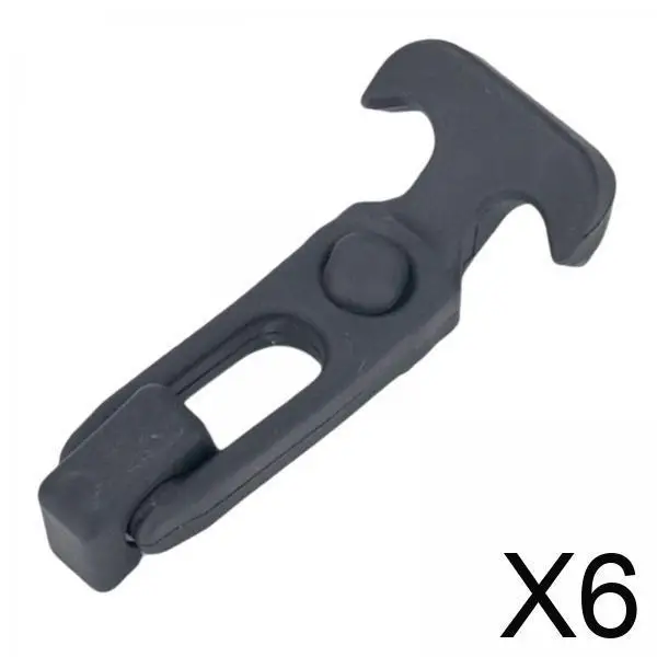 

6xT Handle Hasp Draw Latch Rubber Flexible for Golf Cart RV Tool Box