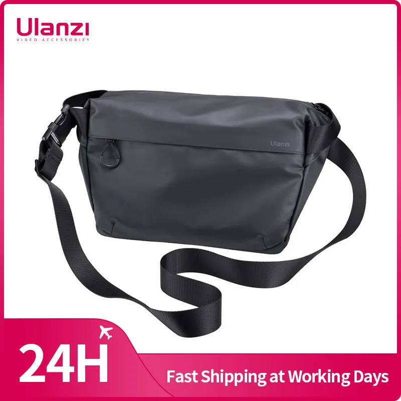 Ulanzi PB008 DSLR Camera Bag Waterproof Photography Shoulder Bag 6L Capacity Camera Messenger Pouch Bag for Canon Sony Nikon