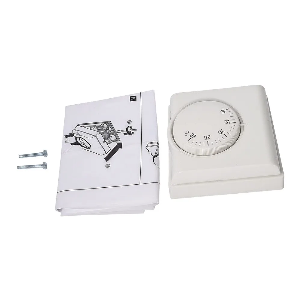 Energy Saving Mechanical Room Thermostat 10℃ To 30℃ Temperature Controller Thermostat Switch For Air Conditioning