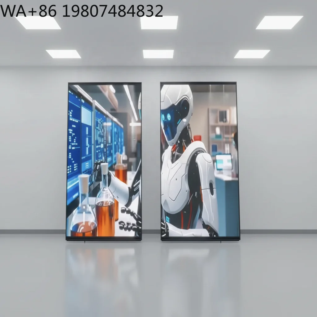 Indoor Advertising LED Screens Custom Size 3D Holographic Display, Ultra-Transparent for Retail Windows Booths Aliexpress