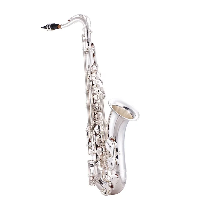 

OEM Professional Silver Tenor Saxophone Woodwind Instrument JYTS103S