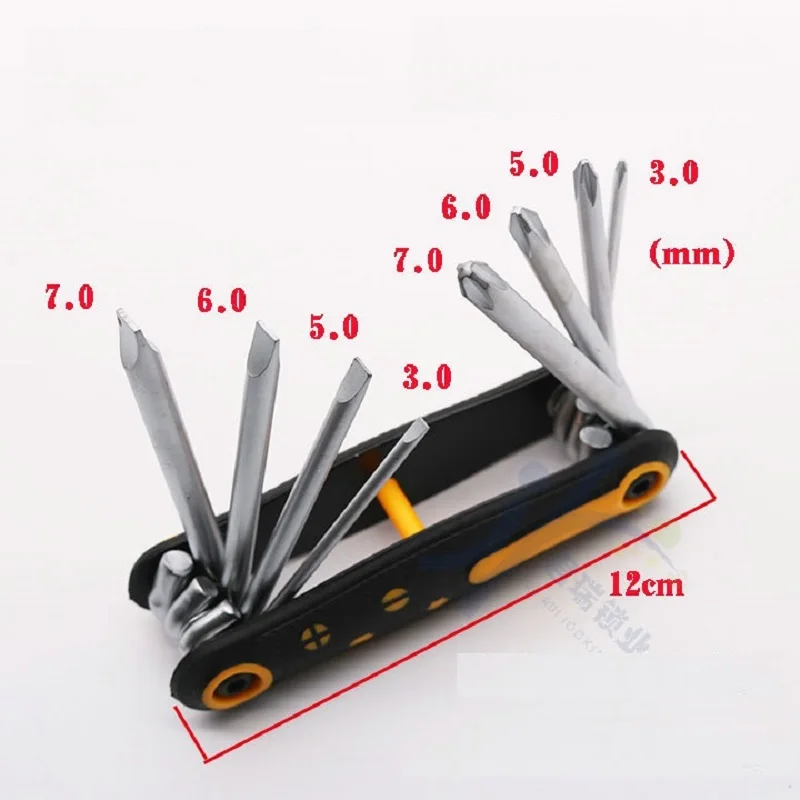 

Multi-Funtion Folding screwdriver one-word cross Precision screwdriver Repair Tool set