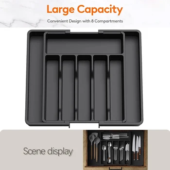 Adjustable Utensil Tray 1
