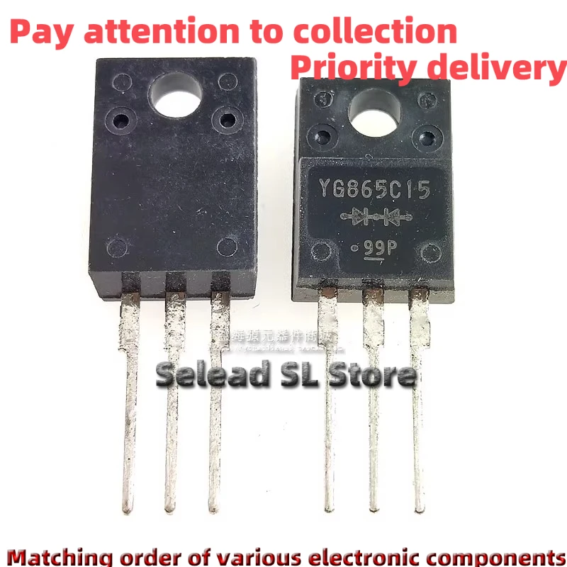 10 TEILE/LOS YG865C15 YG865C15R NEUE ORIGINAL TO-220F 865C15
