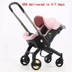 Baby Stroller Safety Car Seat Cart Carriage Lightweight Multi-functional Travel System Baby Pushchair Baby Carriage