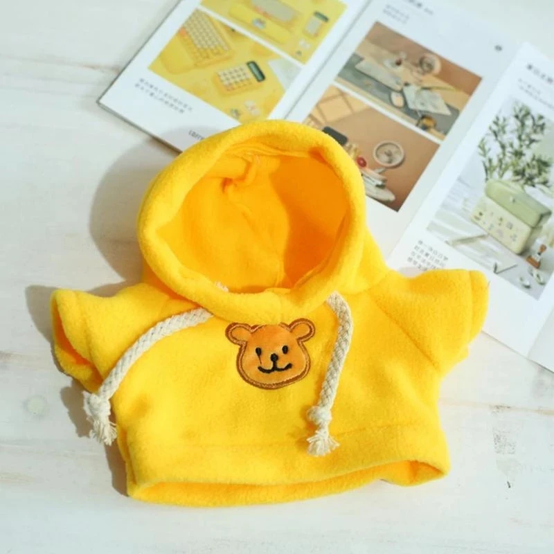 Doll Accessories For 30cm Duck Dog Plush Dolls Clothes Mini Backpack for 30cm LaLafanfan Duck Hoodie Overall Animal Clothing Toy