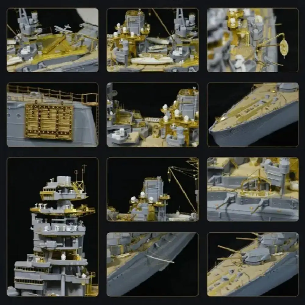 Flyhawk FH380003 1/350 Skala IJN Nagato untuk Edisi Medali Emas Fujimi kualitas terbaik
