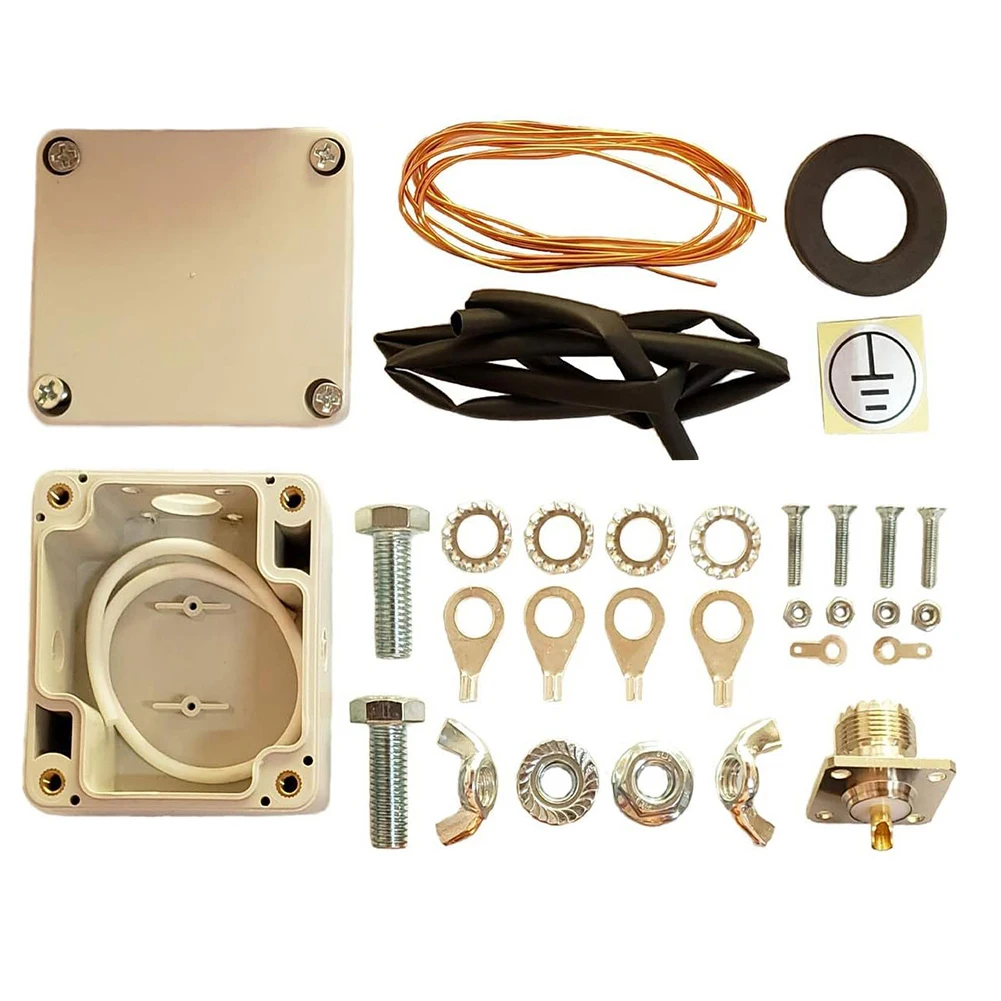 Balun DIY Kits for HAM Radio Equipment Supporting 1 1 1 4 1 9 Balancer Ratios and Efficient Signal Matching for NXO100 130MHz