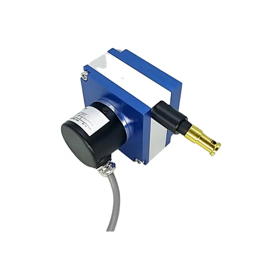 1500mm Wire Draw Encoder Linear displacement Position Sensor Output TTL Push-Pull line driver voltage CESI-S1500