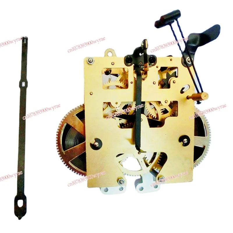 

Metal 15 Days Mechanism Grandfather Clocks Parts Movement Clock Repair Accessories Mechanical Clock Mechanism Long Shaft Parts