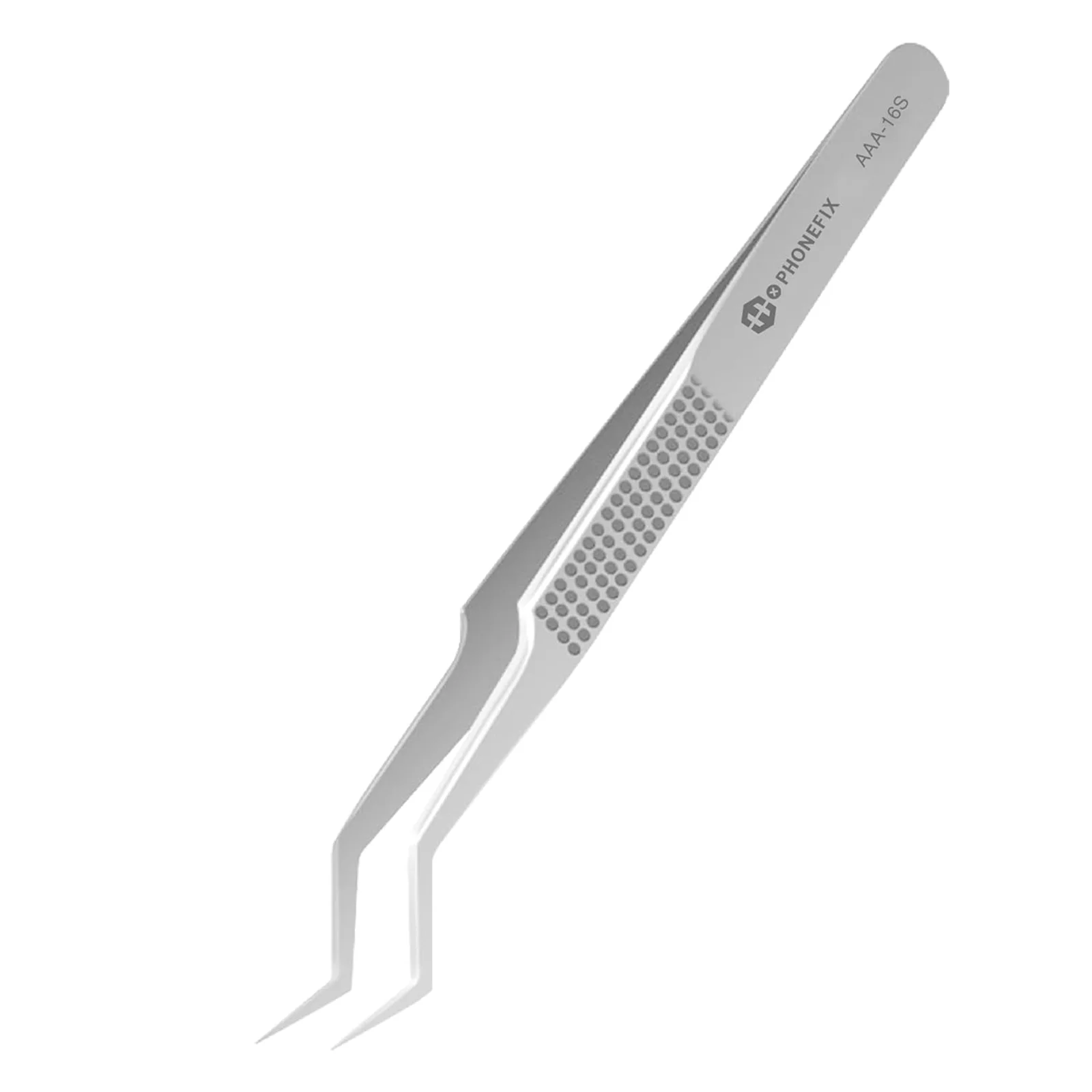 AAA-16S Chip Tin Planting Tweezers High Precision Tweezers Stainless Steel Anti-Static Tweezers for Mobile Phone Repair