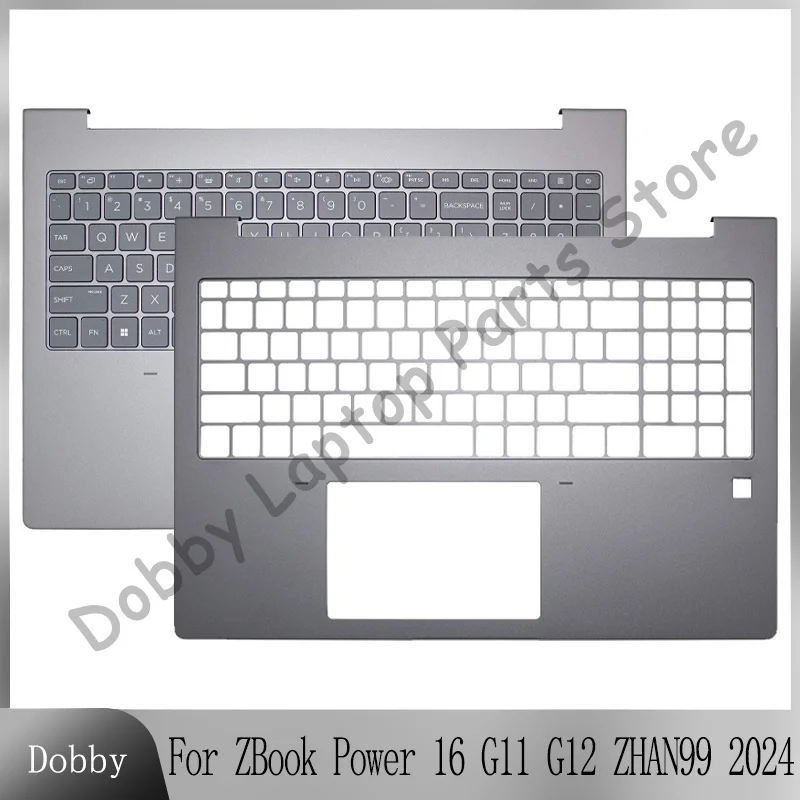 Neu für HP ZBook Power 16 Zoll G11 G12 HSN-Q40C ZHAN99 2024 LCD-Rückabdeckung, Palmrest, oberes Gehäuse, Tastatur, unteres Gehäuse