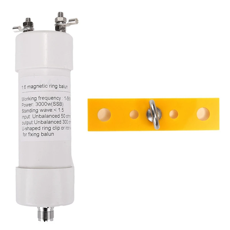 Super Sale 1:6 3000W Balun Antenna 1-56MHz Input 50 to Output 300 for Medium