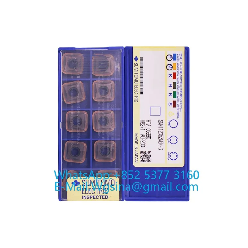 SNMT SNMT1205 SNMT1205ZNEN G ACP200 SNMT1205ZNEN G ACK300  Medium Roughing Carbide Turning Inserts SUMITOMO Original