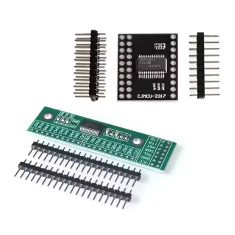 MCP23017 Serial Interface Module IIC I2C SPI MCP23S17 Bidirectional 16-Bit I/O Expander Pins 10Mhz Serial Interface Module