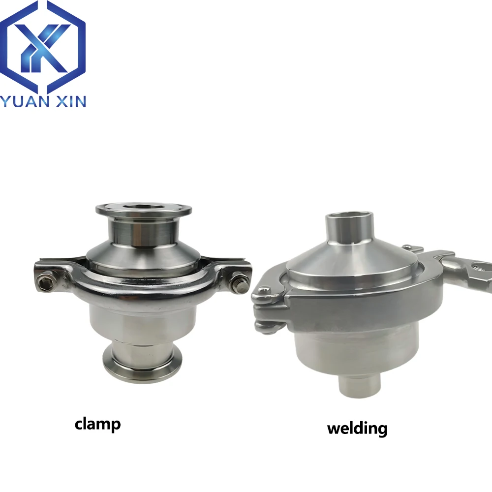 TIR clamp & welding check valve 3/4