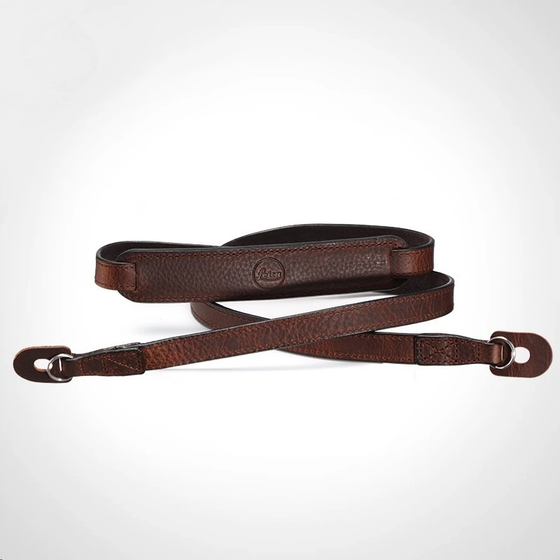 

Кожаный ремешок для Leica Q2, Q3, M10R, DLUX87, M240, Q116, коричневый