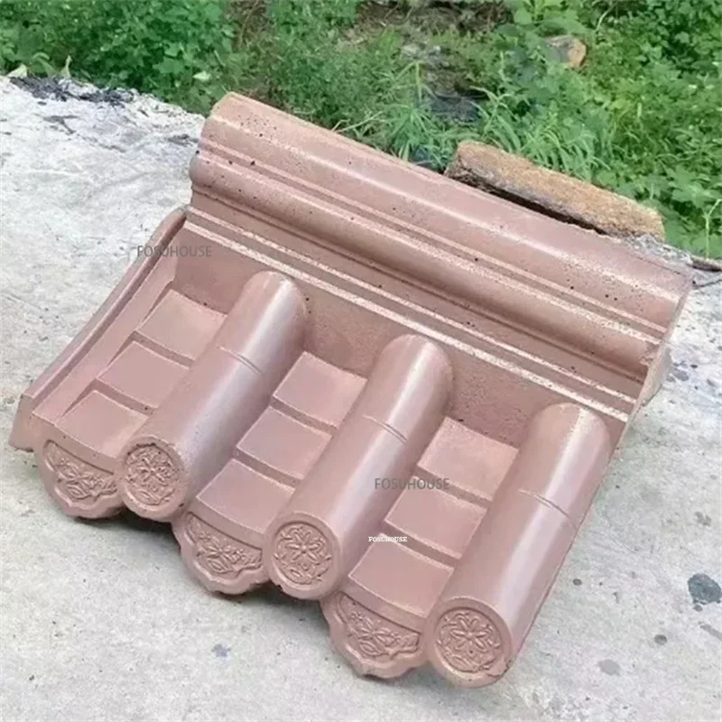 

Антикварные цементные формы для стены двора, китайская крыша, карниз, декоративная плитка, модель садовой стены, настенная крышка, резная форма Y