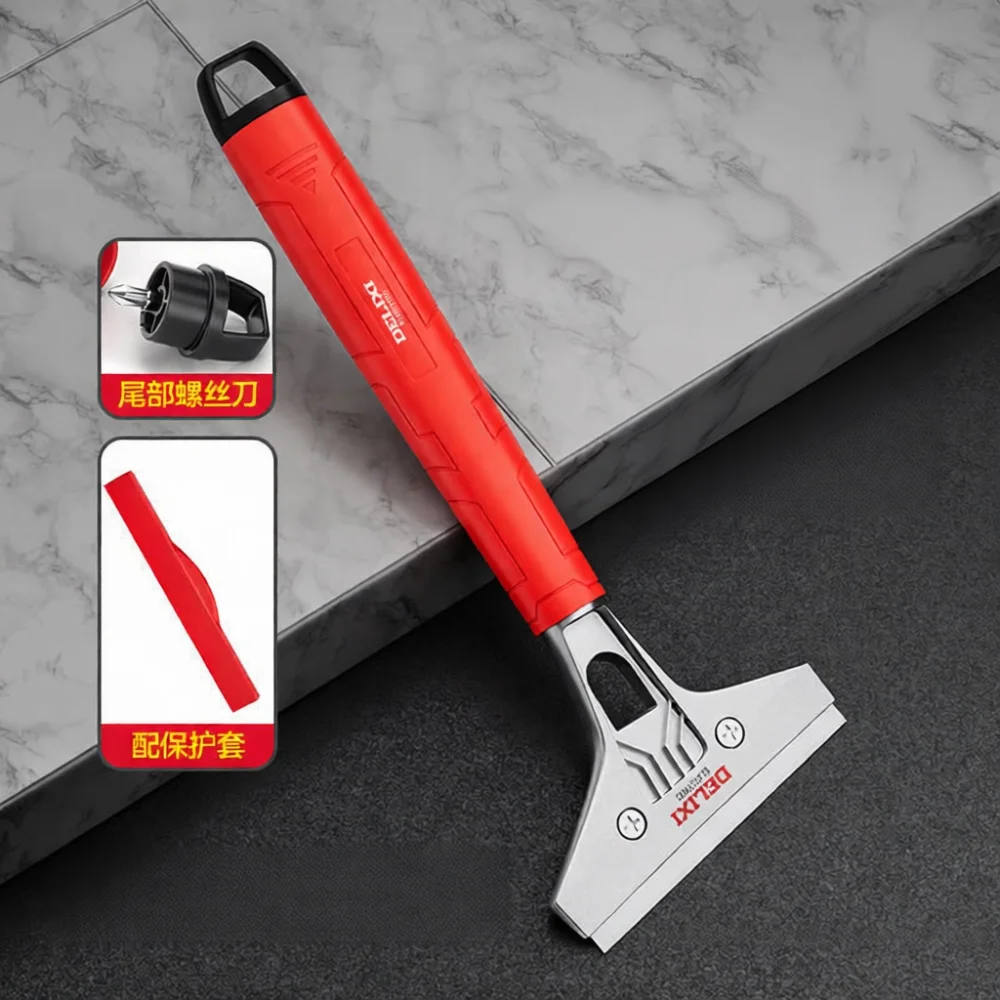 Heavy Duty Scraper Professional Floor Adhesive Removal Tool Multi Purpose Wall Skin Scraper Glass Cleaning Gadgets