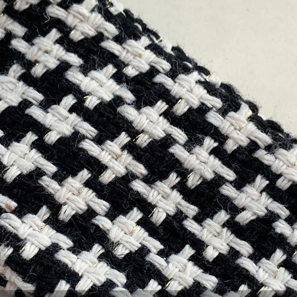 

Portable Bohemian Straw Shoulder Bag Hollowed Out Houndstooth Weave Tote Bag Large Capacity Handbag Beach Bag Girl