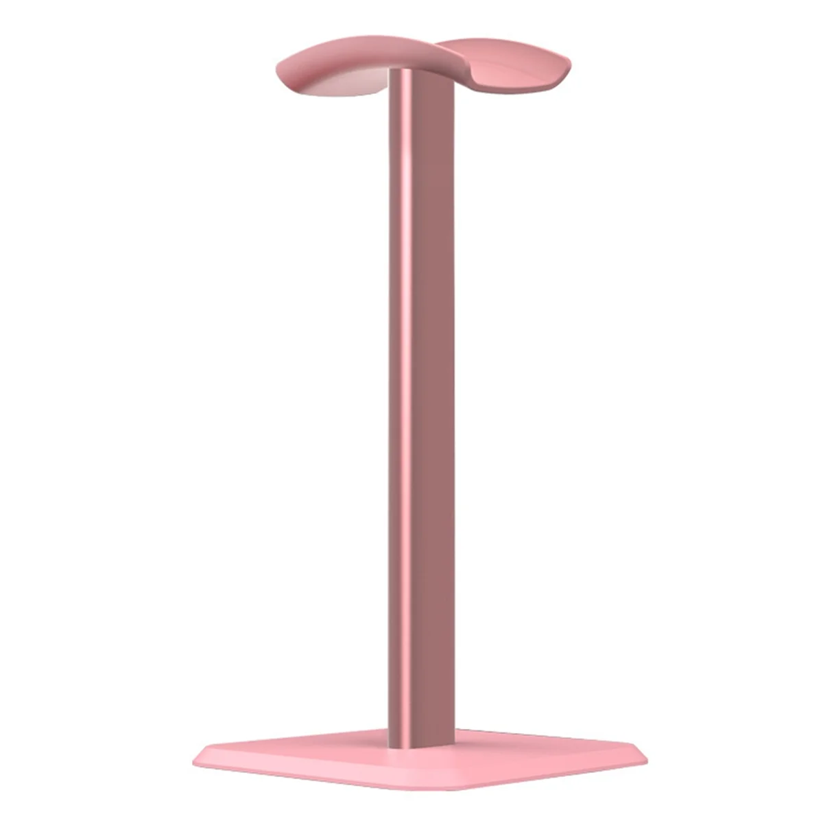 L-Latest Headphone Stand Universal Detachable Aluminum Alloy Gaming Headset Holder for Gamers Gaming Headphone Hanger Pink