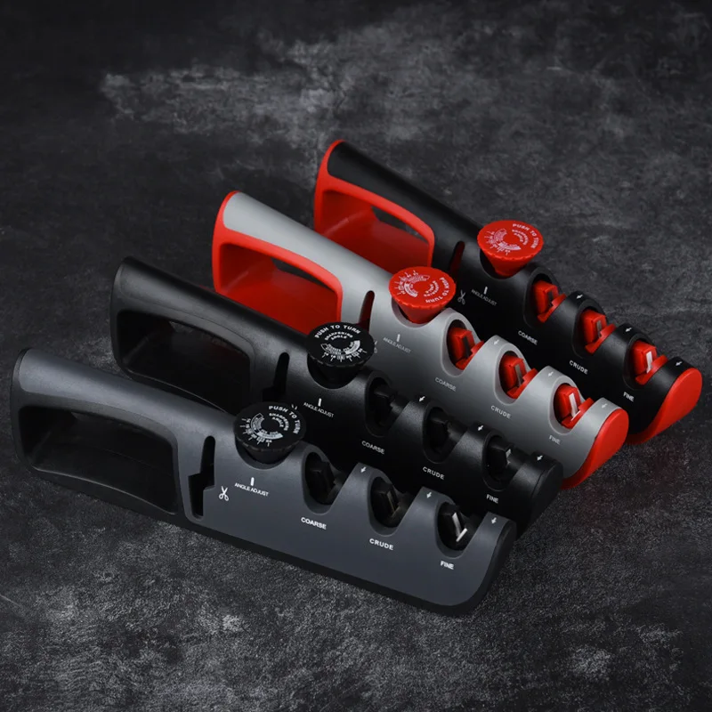 

Kitchen Knife Sharpener Adjustable Angle Scissors Knives Sharpening Grinding Machine Whetstone Professional Sharpener Tool