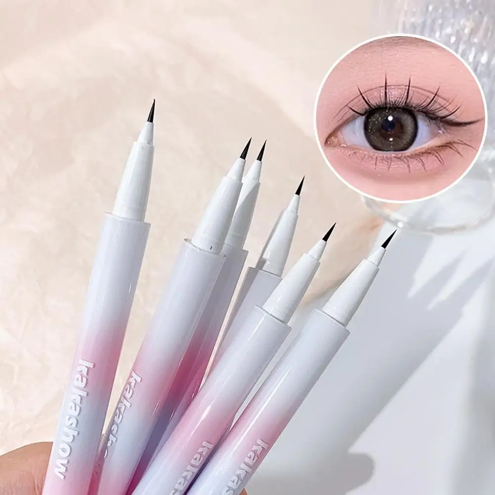 Waterproof Liquid Eyeliner Pen Eye Makeup Eyeliner Eyeliner Day All Long-lasting Pen Pencil U6c6