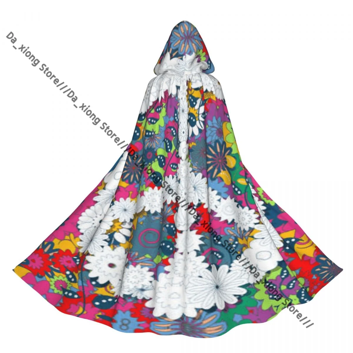 للجنسين هالوين عباءة علامة السلام كيب مقنعين القرون الوسطى زي الساحرة ويكا مصاص دماء #1