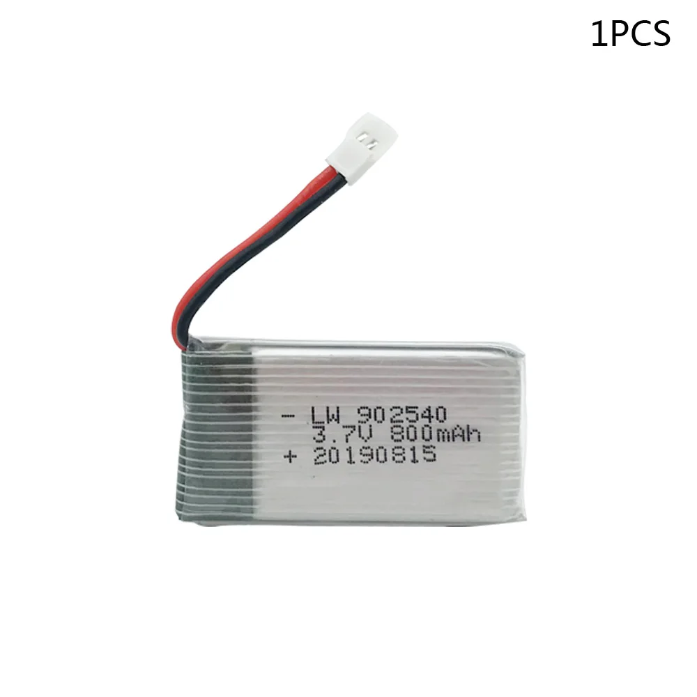 3.7V 800mAh 902540 Lipo Battery For Syma X5C X5SC X5SW Top selling Q7 RC Quadcopter Drone Spare Part 3.7V XH2.54 Plug battery