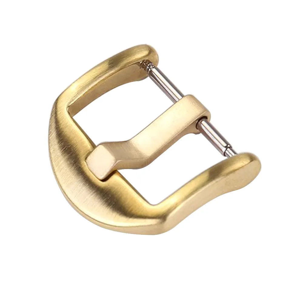 

Watch Band For Solid Brass Watch Buckle 18mm 20mm 22mm 24mm 26mm Men Women Strap Universal High Quality Metal Brass Watch Clasp