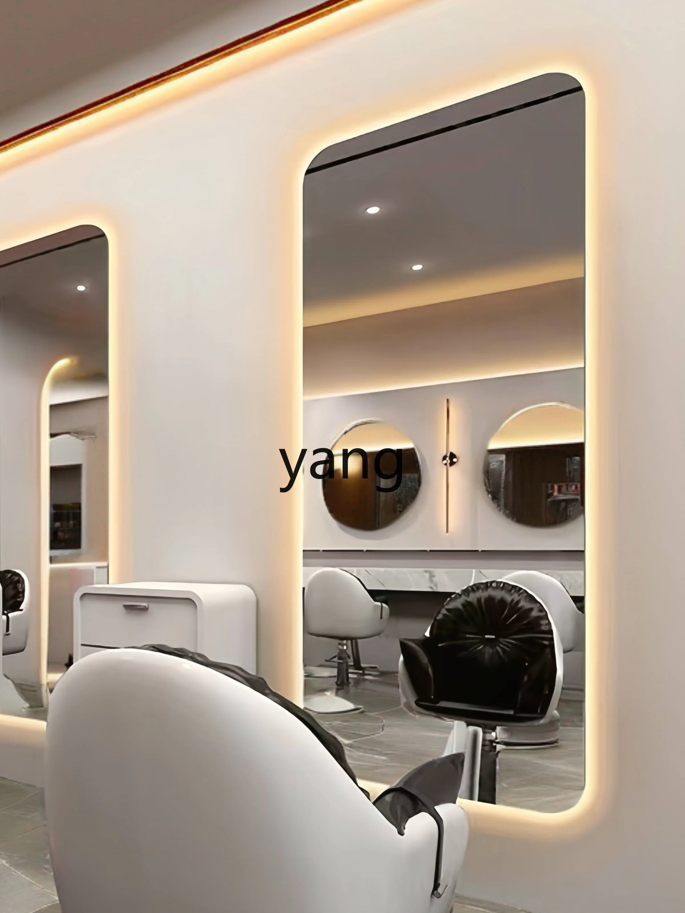 CX Hair Salon Mirror for Hair Salon Wall-Mounted Fashion Wall-Mounted Perm Hair Cutting Mirror