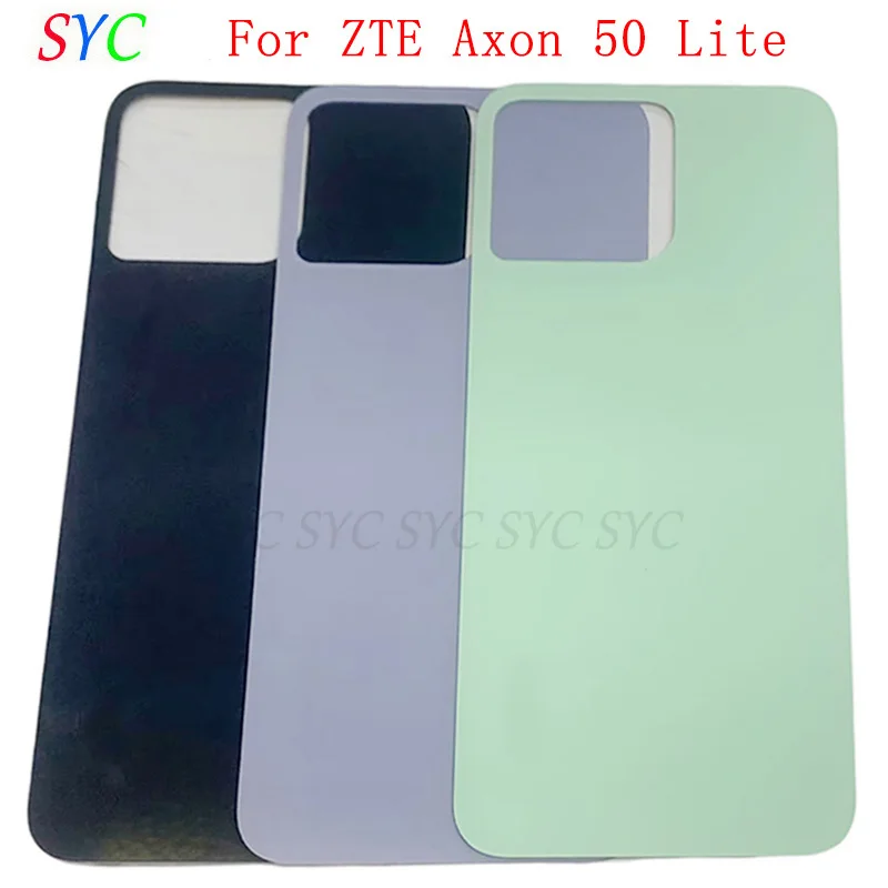 

Rear Door Battery Cover Housing Case For ZTE Axon 50 Lite Back Cover with Logo Repair Parts