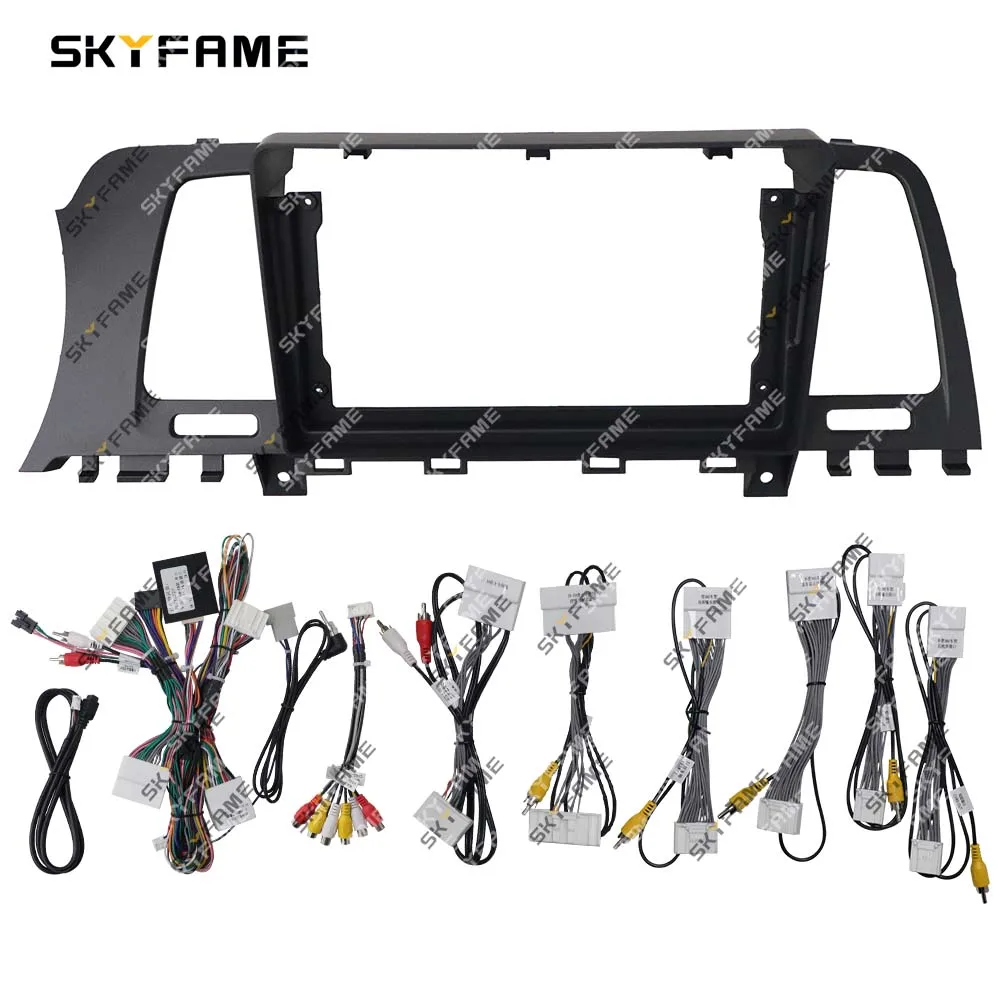 SKYFAME Car Frame Fascia Adapter Canbus Box Decode Android Radio Dash Fitting Panel Kitr For Nissan Murano Z51