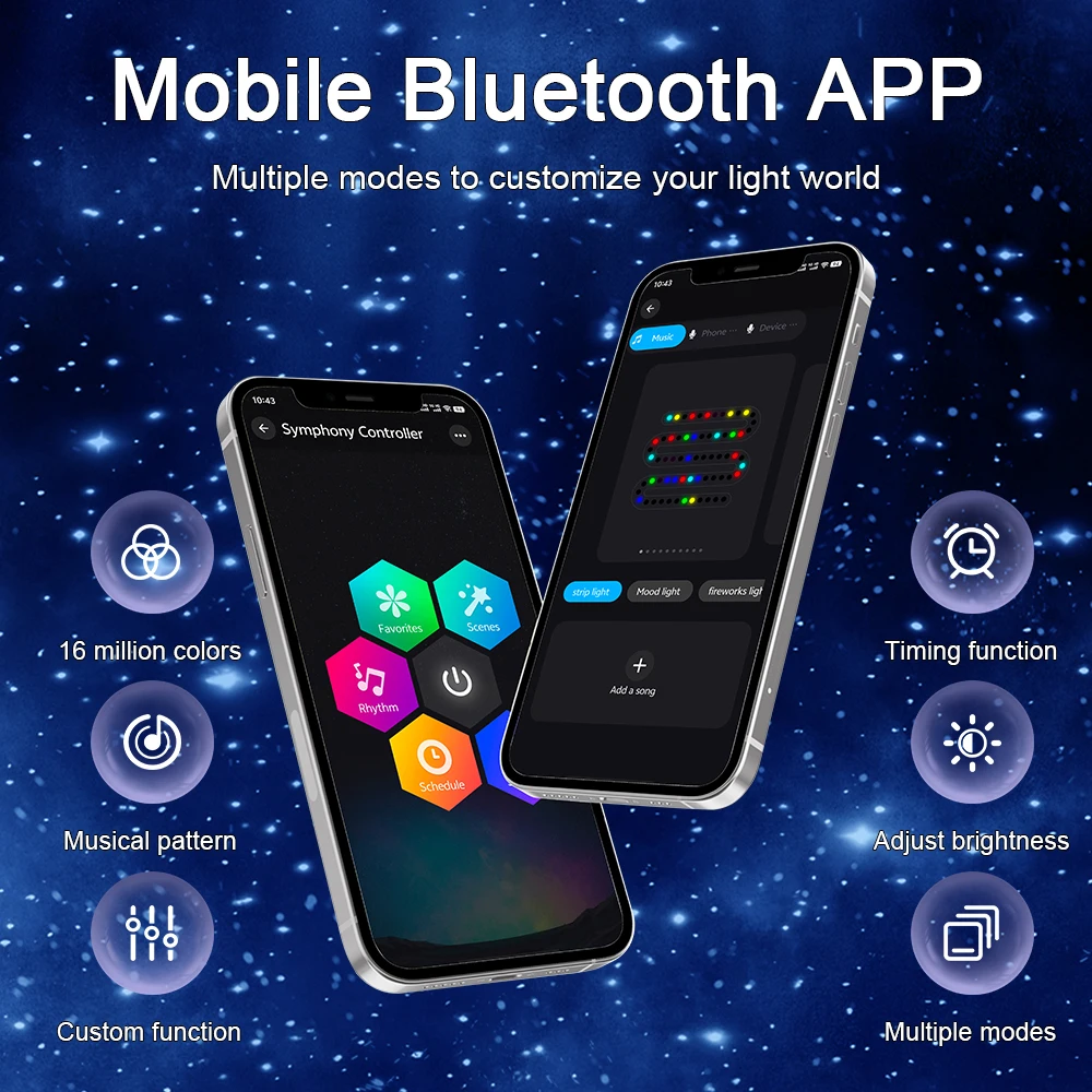 Фотообои 10 м, 20 м, с Bluetooth