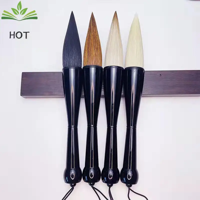 1PC Brush Wolf Hair Sheep Hair Calligraphy and Painting Wood Traditional Ink Chinese Calligraphy Brush Writing Painting Brush