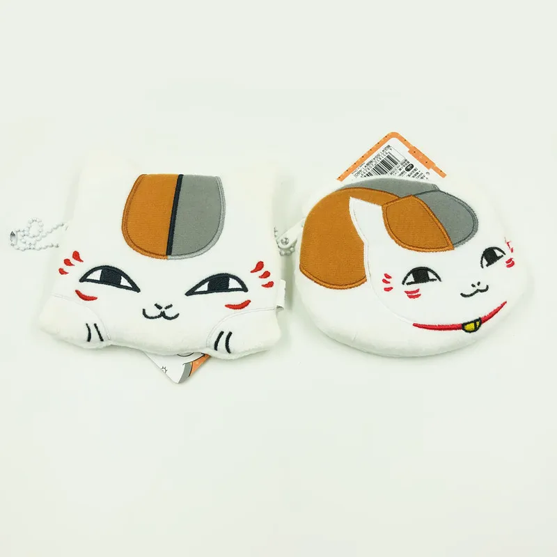 Hot Style Animation Derivatives Natsume Takashi Madara Cute Plush Coin Purse Cat Teacher Kawaii Brithday Gift for Best Friend