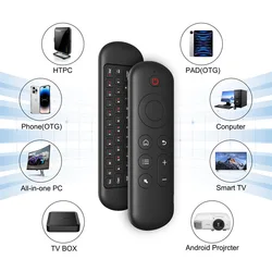 Air Mouse Mini Keyboard Wireless Remote 2.4G Bluetooth 5.0 Fly Mouse Backlight for Android TV Box TV Stick