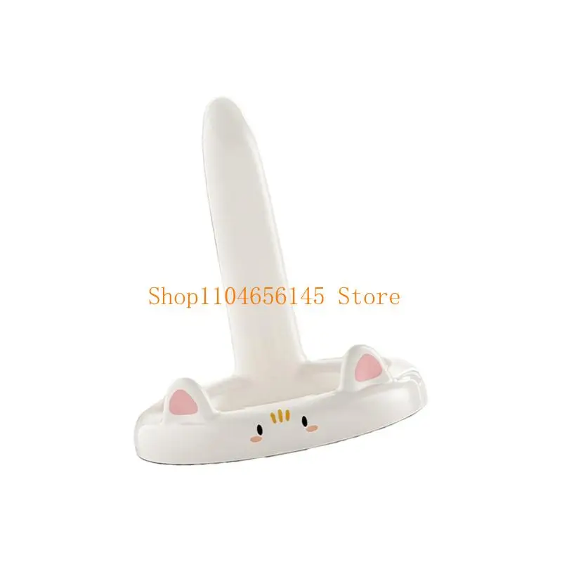 5asd Cartoon Cats Phone Stand Adjustable Angle Holder For 4-11In Smartphones Tablets With NonSlip Base Home Office Desk Decor