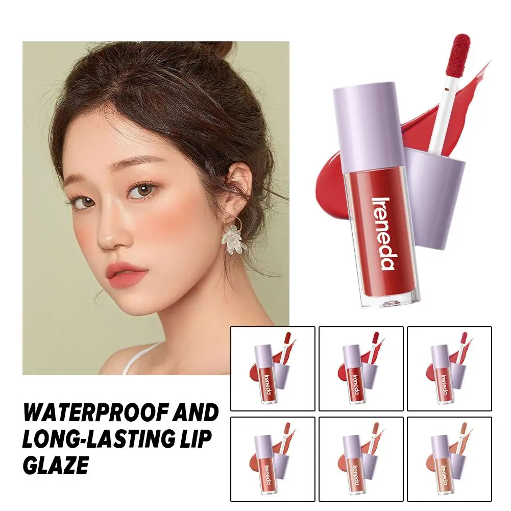 6 Farben Samt matte Lippen glasur wasserdicht langlebige Beauty Stick nicht feuchtigkeit spendende Lippenstift Lippen Tasse koreanische glatte Kosmetik o4r2