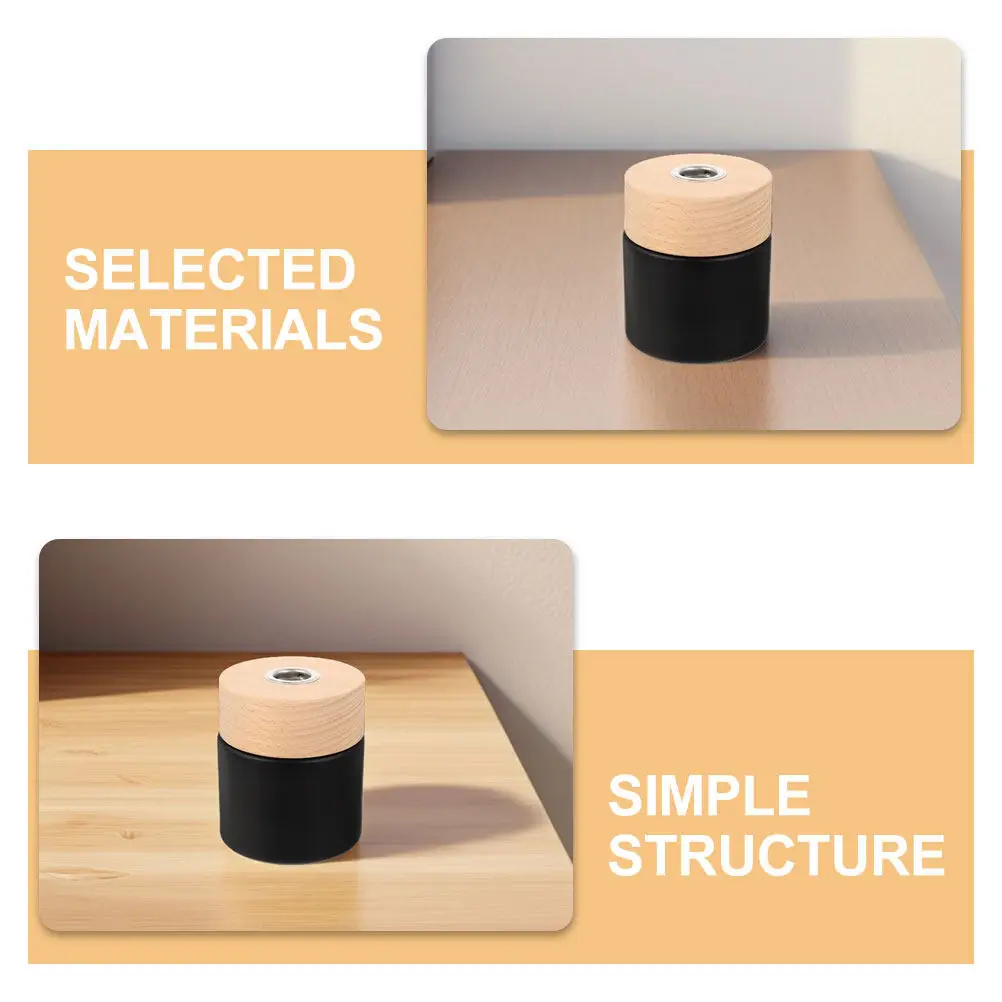 2Pcs Elegant Refillable Diffuser Bottle for Essential Oils Flameless Safe Home Fragrance Diffuser Bottle Tabletop Decor