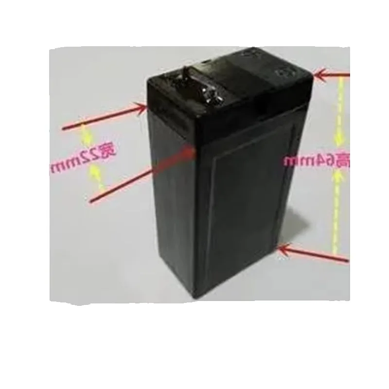 2Pcs/Lot 4V 900MAh VRLA Lead Acid Rechargeable Battery For Lamps Flashlights